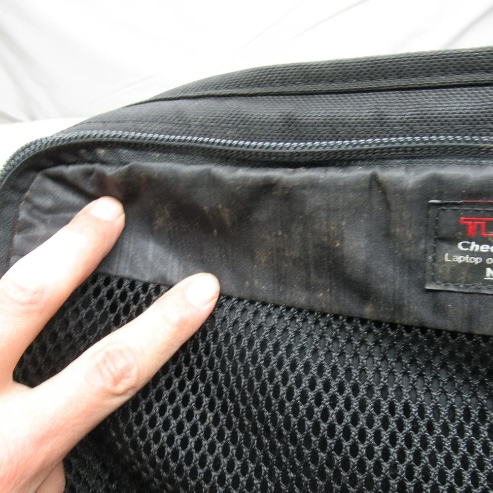 Tumi Alpha T Pass‎ Laptop Briefcase Messenger Travel Checkpoint Expandable READ